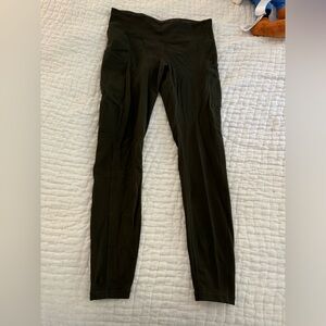 Lululemon Speed Up Mid Rise Legging - Dark Olive